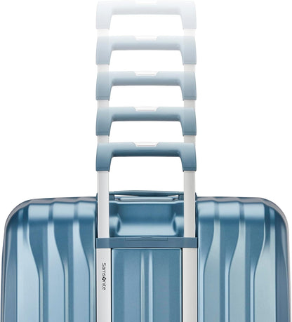 Samsonite UpLIFT X-Large Checked Hardside Luggage with Spinner Wheels - Airline-Approved, TSA Lock, Adjustable Handle System - Polycarbonate Hard Suitcase for Ultra Lightweight Travel - Elemental Blue