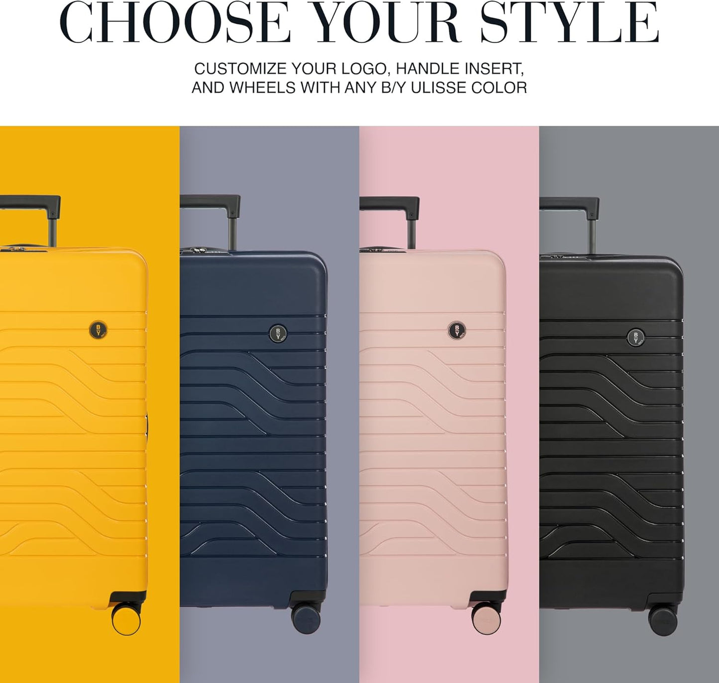 Bric's 28" Expandable Spinner Suitcase - Travel Luggage with TSA-Approved Lock and Hard Shell Exterior - B|Y Ulisse - Mango