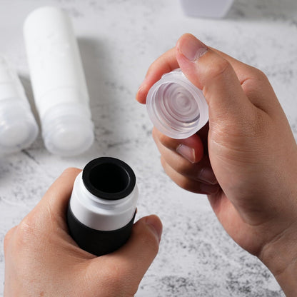 18 Pack travel Bottles for Toiletries, TSA Approved Silicone Travel Containers Leak Proof Refillable Travel Accessories for Shampoo Conditioner Lotion Body Wash(Multicolored G)