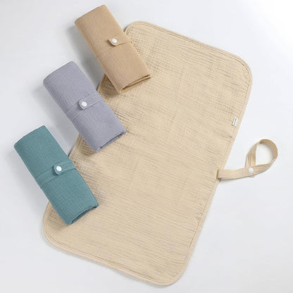 Accmor Portable Diaper Changing Pad, Waterproof Foldable Baby Changing Mat for Travel, Baby Essentials Shower Registry Gifts