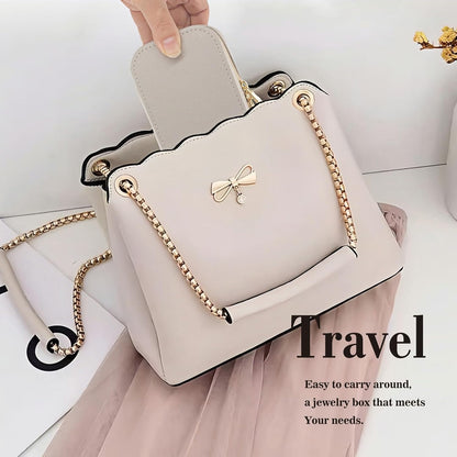 Travel Jewelry Case Small Suitable For Jewelry Organizers and storage In A Carry-on Handbag, PU Leather, Sturdy And Smooth Gold Metal Zipper, Travel Essential Gray Small Jewelry Box