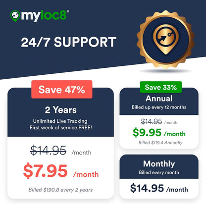 Ultra GPS Tracker for Vehicles – Rugged Waterproof GPS Locator for Cars, Trucks, Hidden Tracking Device, 4G LTE, Real-Time Updates, Long Battery Life (12-Mo Subscription Included)