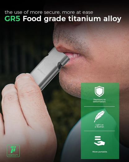 Emergency Survival Whistle Lifeguard Safety Whistle for Outdoor Camping Hiking-Loud Whistle up to 120~130db