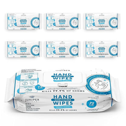 Hand Sanitizing Wipes by JuniperCLEAN