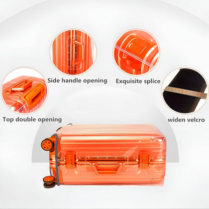 24 Inch Luggage Covers for Suitcase TSA Approved,Carry On Luggage Cover Protector Suitable 24-25 inch Full Clear 3mm Thickness Protector PVC Clear Suitable for Long Travel Accessories