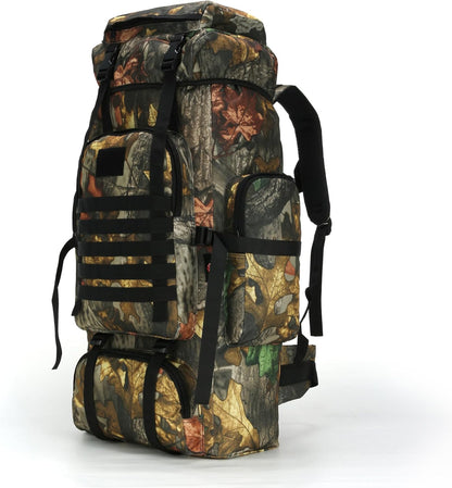 Hiking Backpack for Men 70L/100L Camping Backpack Military Rucksack Molle 3 Days Assault Pack for Climbing