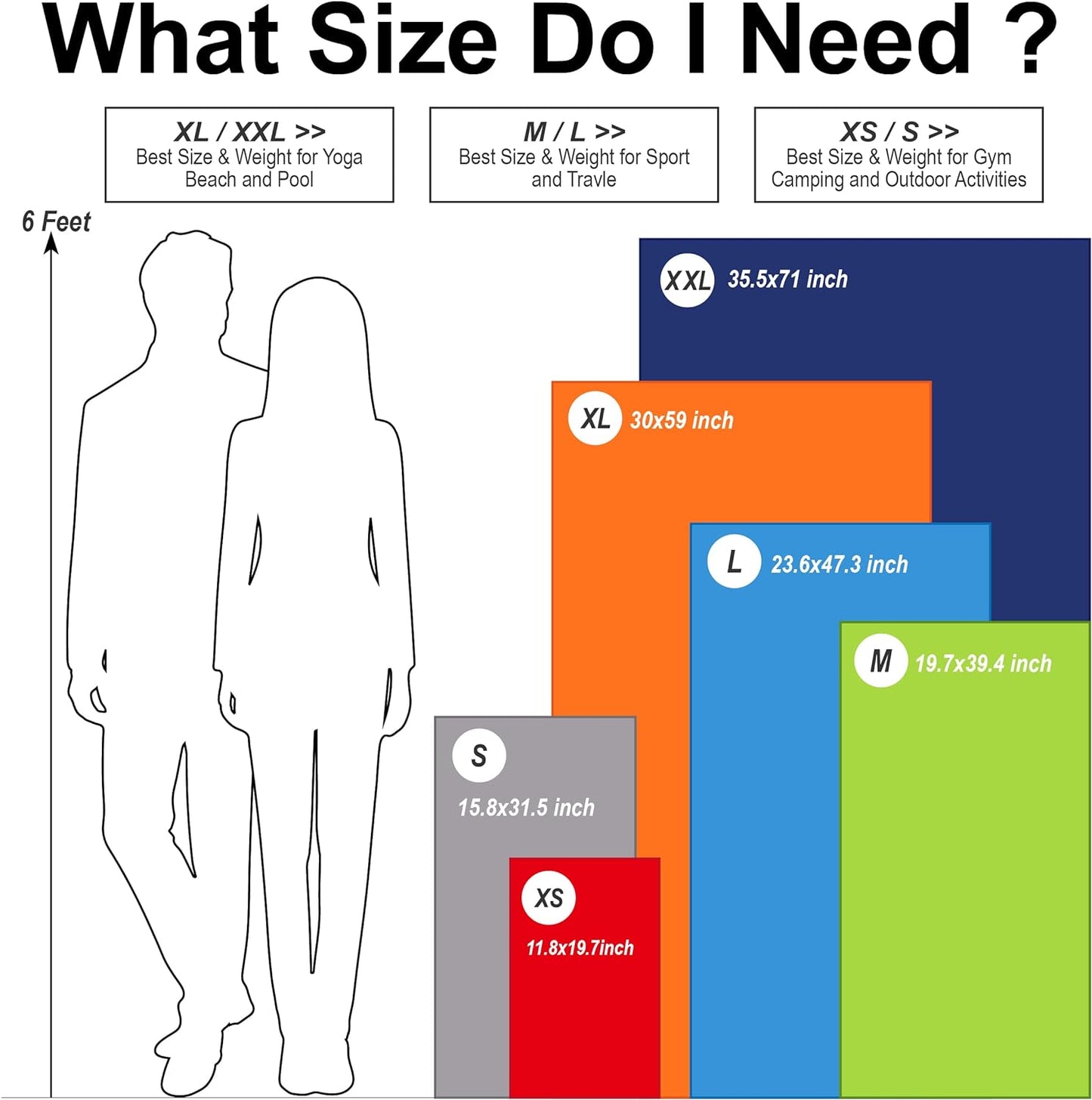 4Monster Camping Towels Super Absorbent, Fast Drying Microfiber Travel Towel, Quick Dry Ultra Soft Compact Gym Towel for Swimming Beach Hiking Yoga Travel Sports Backpack (47.00" x 23.60", Rose)