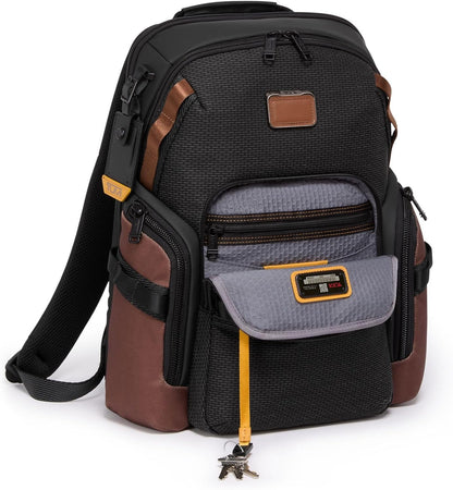 TUMI - Alpha Bravo Navigation Backpack - Everyday Travel Backpack - Fits Up to 15" Laptop - 16.0" X 14.0" X 7.3" - Black Onyx