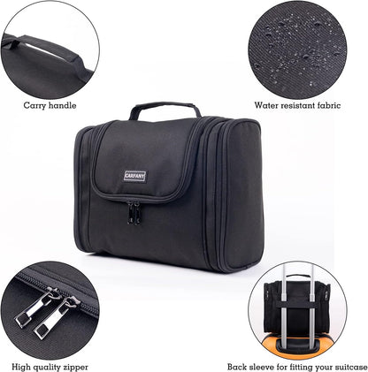 Hanging Toiletry Bag For Women And Men Large Travel Cosmetic Makeup Bags Organizer Water Resistant Shower Bag