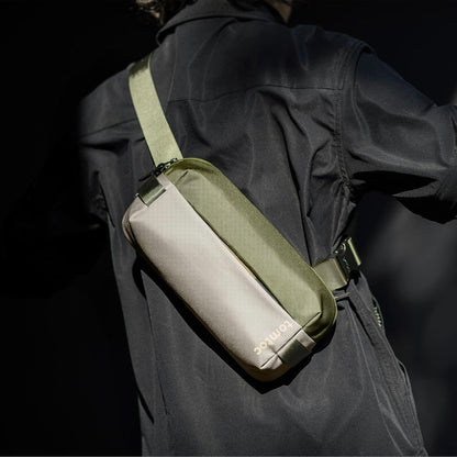 tomtoc Compact EDC Sling Bag, Minimalist Chest Shoulder Backpack Crossbody Bag for Men Women, Lightweight Carry Casual Bag