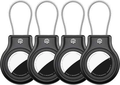 Waterproof Airtag Holder, 4 Pack Airtag Keychain by Ljusmicker
