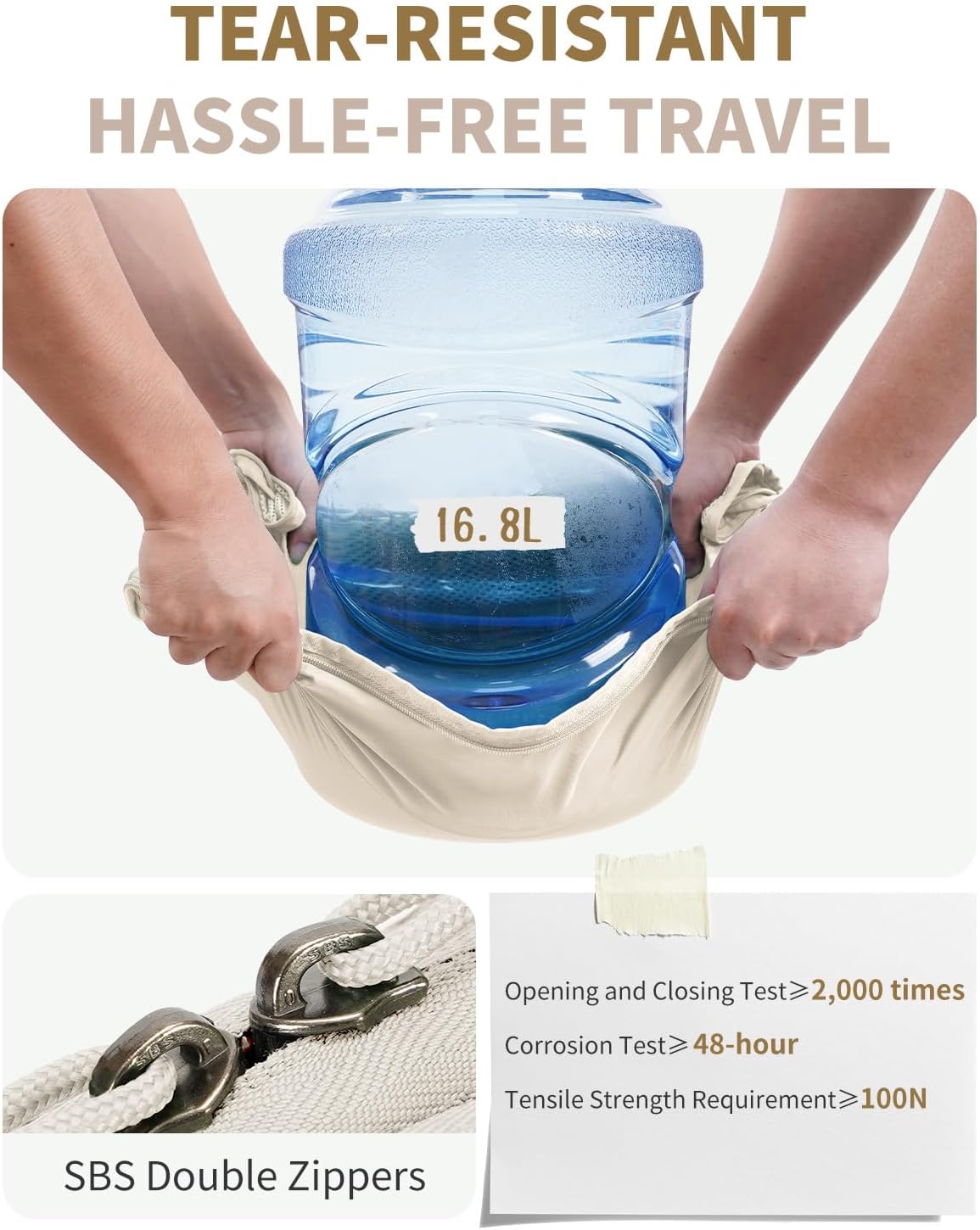 ECOHUB 4 Set /6 Set Packing Cubes for Travel Durable Suitcase Organizer Bags Set with Personalized Tag Various Sizes Travel Essentials Traveling Accessories for Luggage Machine Washable