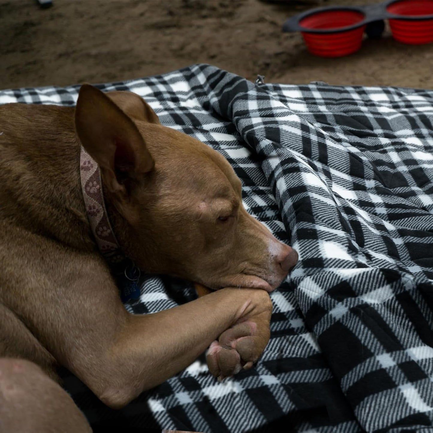 Outdoor Waterproof Blanket, Foldable Fleece Stadium Blanket for Outdoor Sports Event, Camping, Concerts, Car, Pet, Picnics - Windproof, Wearable, Machine Washable 80" x 58"