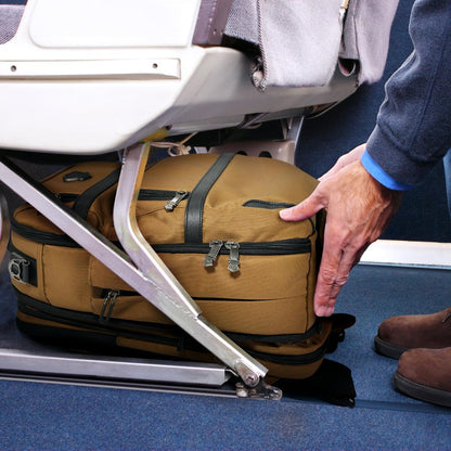 WELKINLAND 20-Pockets Travel Backpack, Carry-On luggage backpacks, 16-Inch laptop backpack for men, Expandable backpack with trolley sleeve, Travel backpack with shoe compartment