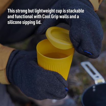 Sea to Summit Passage 12 Ounce Camp Cup, Spicy Orange