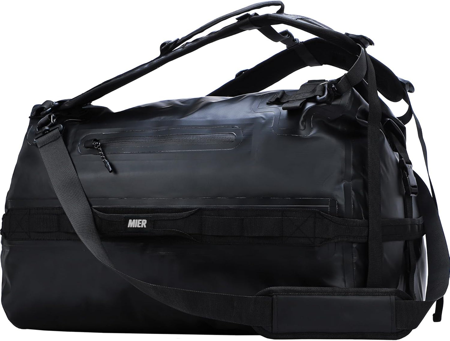 MIER Large Waterproof Duffel Bag Rolltop Dry Backpack Duffle Bags for Kayaking, Rafting, Boating, Swimming, Camping, Travel, Gym, Beach, 60L/80L