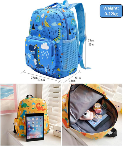 POWOFUN13 inch Kids Toddler Preschool Travel Backpack Cute Cartoon Backpack For Girls Boys Baby