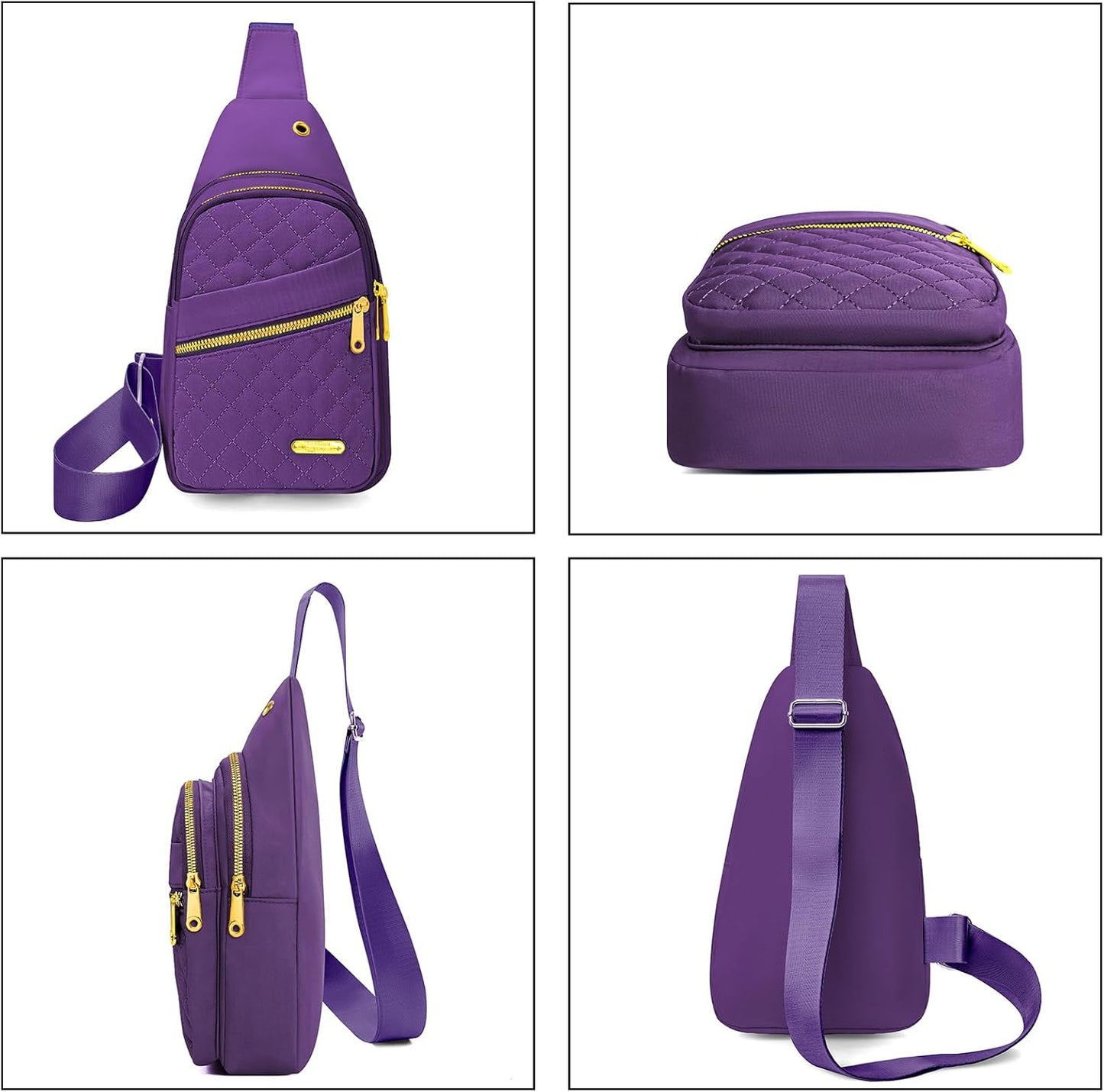 Small Sling Bag For Women Men Casual Crossbody Sling Backpack