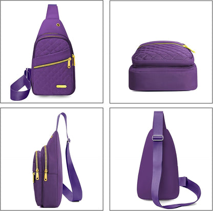 Small Sling Bag For Women Men Casual Crossbody Sling Backpack