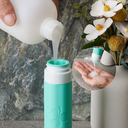 INSFIT Travel Bottles for Toiletries 23pack, TSA Approved Travel Size Toiletries, Airplane Essentials for Creams, Shampoo, Cosmetic Liquids