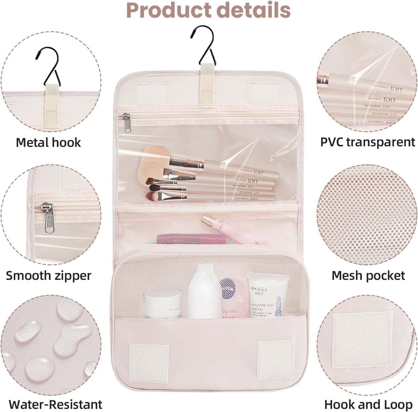 BAGAIL 6 Set/8 Set/10 Set Packing Cubes Various Sizes Packing Organizer for Travel Accessories Luggage Carry On Suitcase
