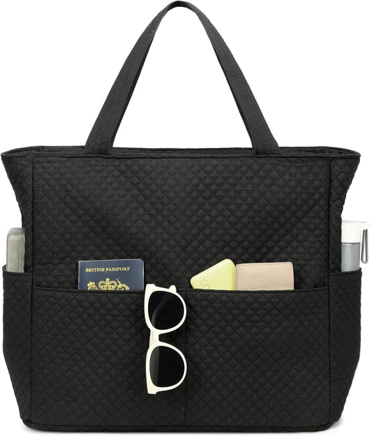 Beach Pool Bags Tote for Women Ladies Large Gym Tote Carry On Bag With Wet Compartment for Weekender Travel Waterproof