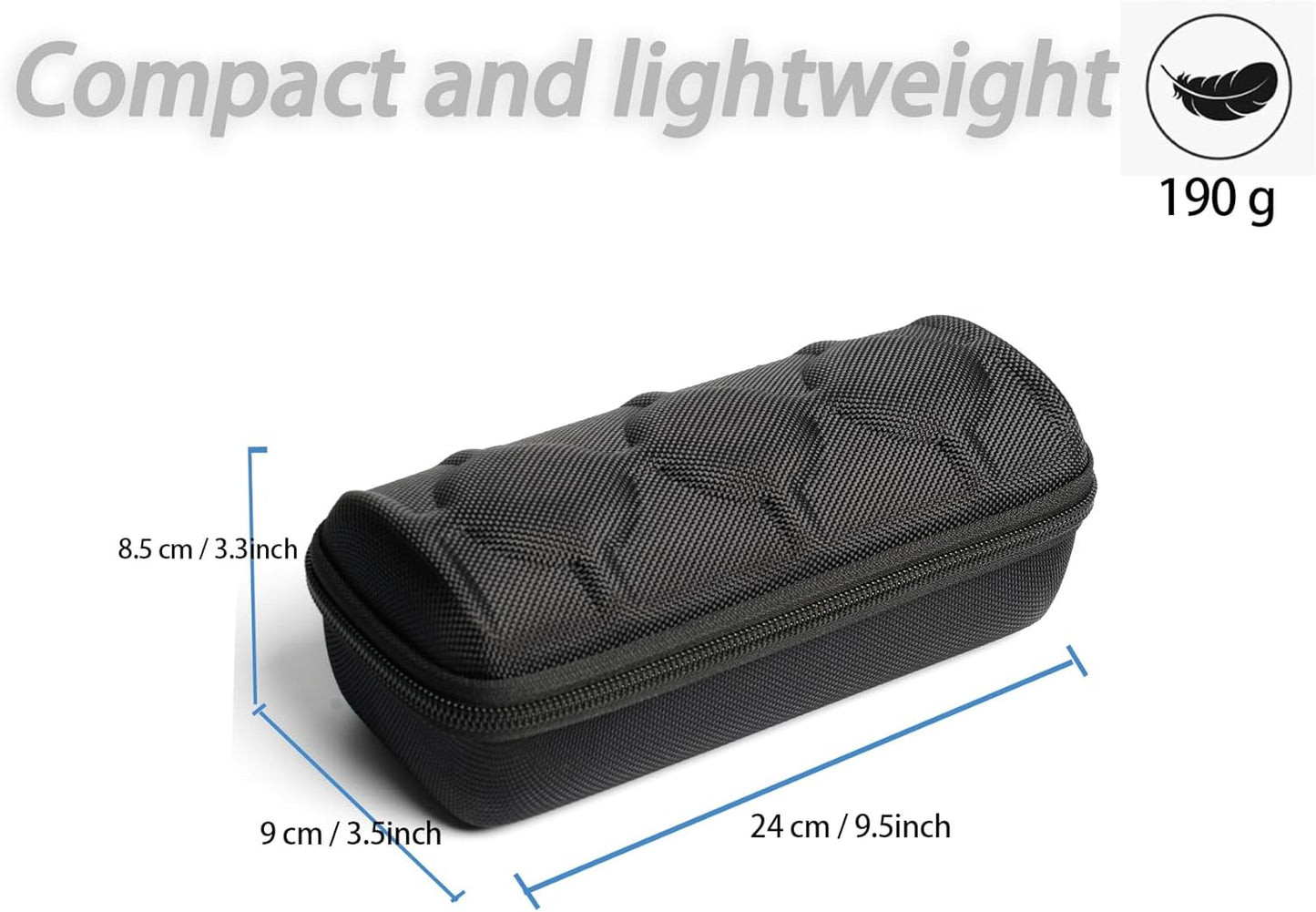 3 watch travel case roll, Hard watch carry case roll display storage organizer box for men and women with soft foam pillows snug fit all size watches up to 60mm face