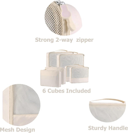 DoubleTrip Packing Cubes for Travel Accessories Luggage Organizer Bag Set Clothes Carry on Suitcase Bags