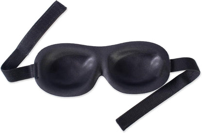 Bucky Ultralight Travel & Sleep Chevron Eye Mask, Blue Jade, One Size