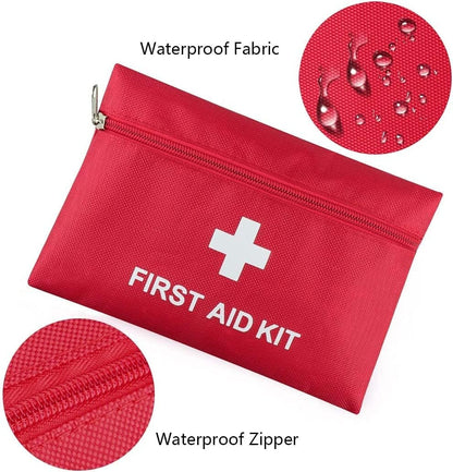 AOUTACC 12 Pack First Aid Kit Empty Bag, Travel Empty First Aid Kit Pouch for Emergency at Home, Office, Car, Outdoors, Boat, Camping, Hiking(Bag Only)