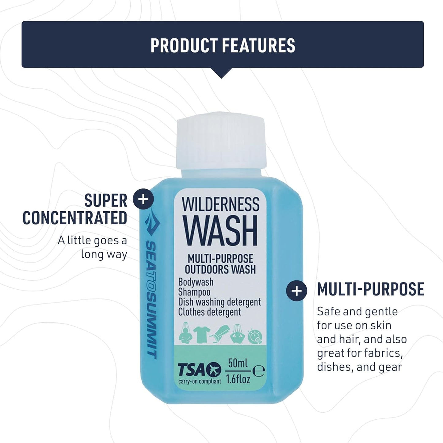 Sea to Summit Wilderness Wash Liquid Camp Soap