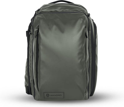 WANDRD TRANSIT Travel Backpack (45L): Large Expandable Carry-On Adventure Bag – Weather-Resistant Travel Backpack with Laptop Sleeve, Dual Side Access & Hidden AirTag Pocket