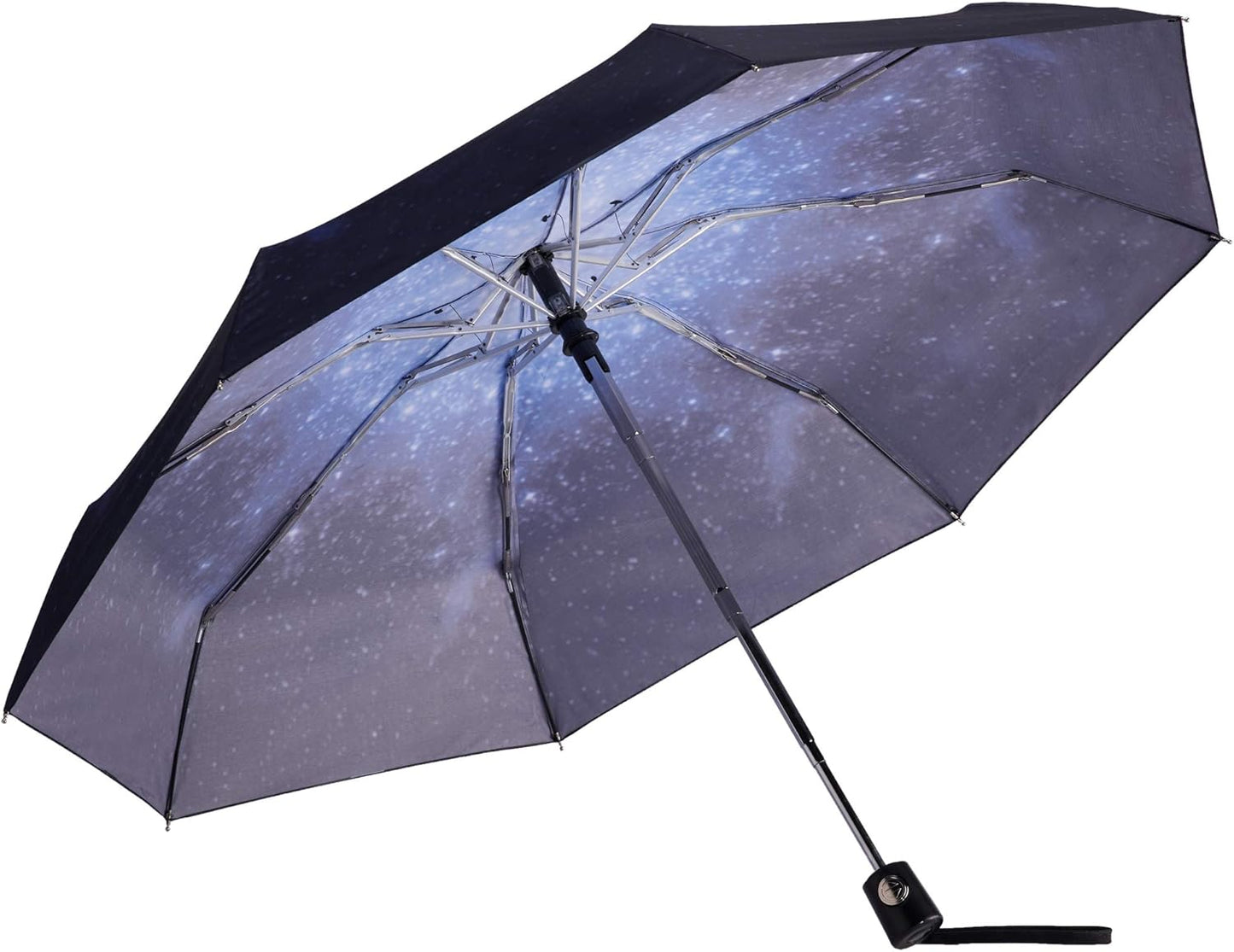 Goothdurs Automatic Mini Travel Windproof Umbrella Compact Auto Open/Close Small Lightweight Folding Rain Umbrellas for Women Men