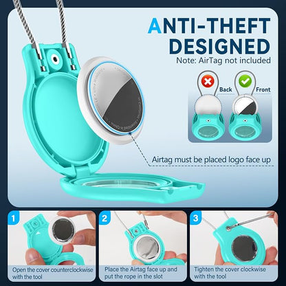 Waterproof Airtag Holder, 4 Pack Airtag Case - Image 3