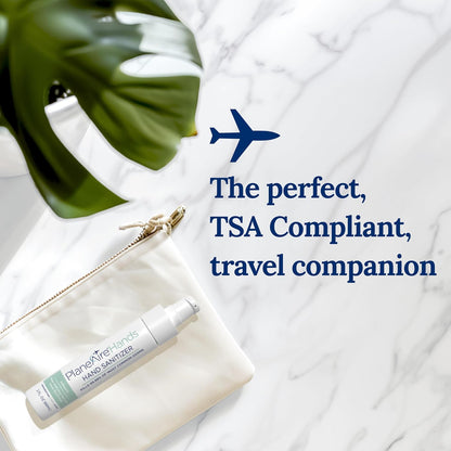 3-Mint Gel Hand Sanitizer | Soothing, Moisturizing, Hydrating | Travel Size | With Aloe Vera & Green Tea Extract | Mint Oil Blend with Peppermint Essential Oil | For Cars, Backpacks, Travel | 3-pack