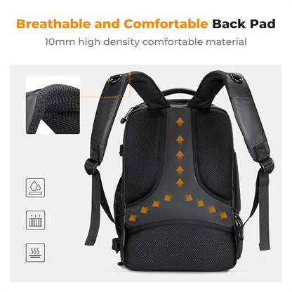K&F Concept Camera Backpack, 25L Large Capacity Camera Bag - Image 4