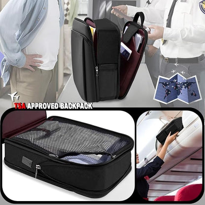 ZINMARK Slim Expandable 15 15.6 16 Inch Laptop Backpack Anti Theft Travel - Image 3