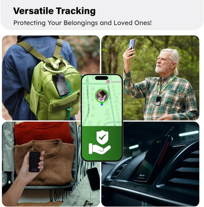 GlocalMe KeyTracker Global GPS Tracker for Luggage, Vehicles, Car, Kids, Wordwide Positioning Unlimited Distance Item Finder, Real Time Tracking with 6 Location Technologies