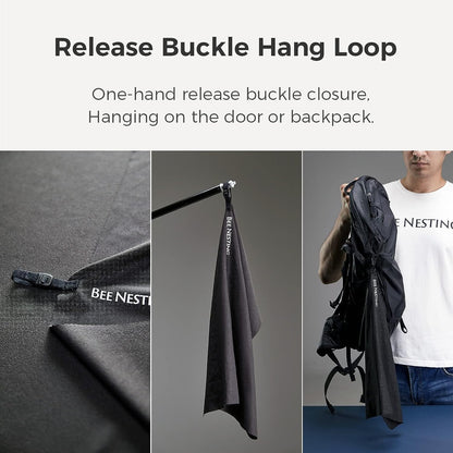 Ultralight Quick Dry Towels in XLarge & Small Sizes with Compact Packable Pocket Microfiber Towel for Backpacking Travel Beach Hiking Swimming Sports & Yoga (Orange 2 Set)