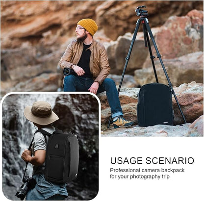CADeN Camera Backpack Bag for DSLR/SLR Mirrorless Camera Waterproof - Image 8