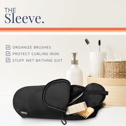 Toiletry Bag Kit Set: Hanging Travel Toiletry Bag + 311 TSA Cosmetic Liquid Bag + Ultralight Accessory Organizer Pouch