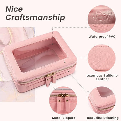 Aveniee Clear Makeup Bag Organizer, Travel Toiletry Bag - Image 5