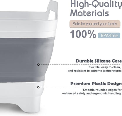 2.4 Gal Collapsible Dish Basin - Image 5