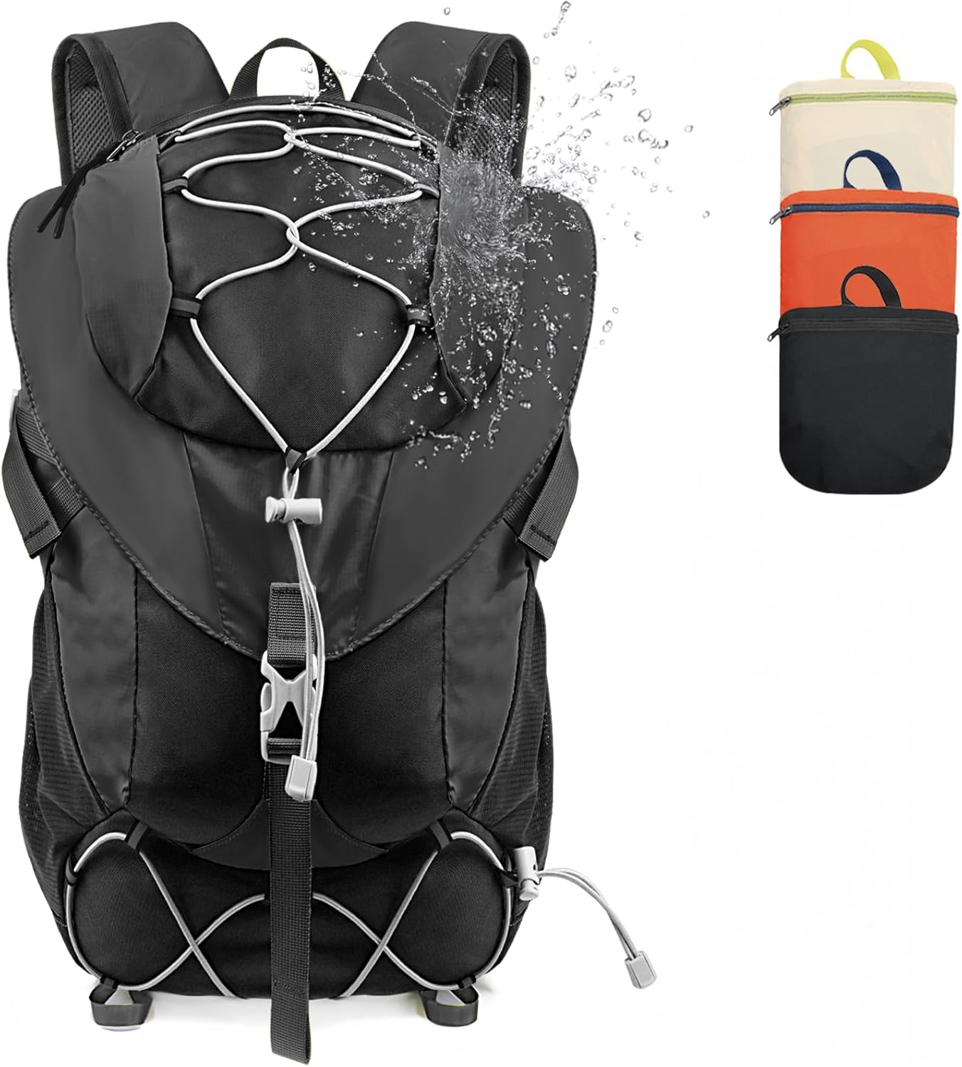 Seektop 20L Ultra Lightweight Waterproof Hiking Backpack Small Outdoor Foldable Day Pack for Women Men