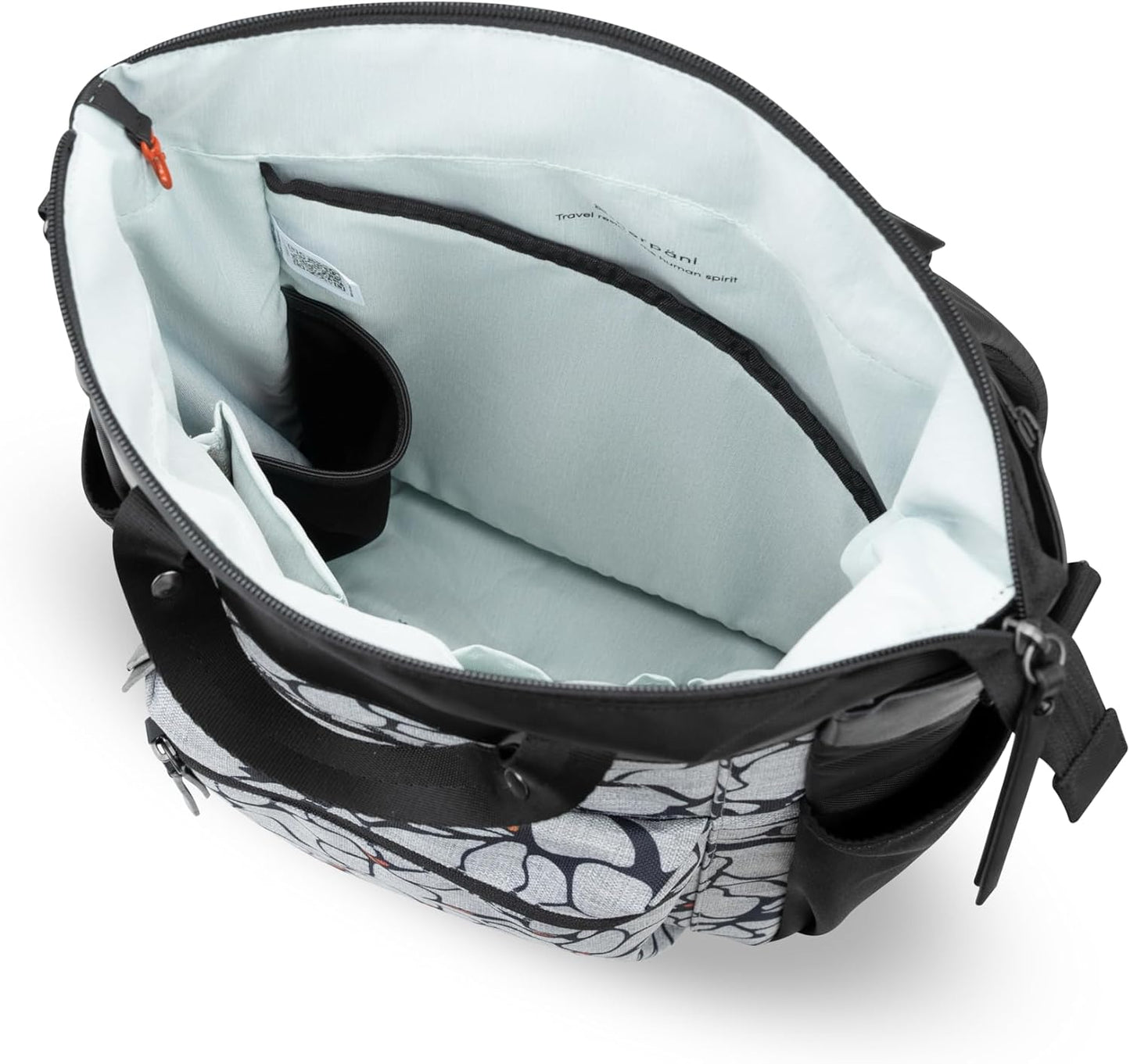 Sherpani Soleil, Anti Theft Convertible Backpack, 3 in 1 Tote Bag, Crossbody Bag, Cross Body Purse, 18L Travel Backpack for Women, RFID Protection, Metal Hardware Fits 13” Laptop (Sakura Pro)