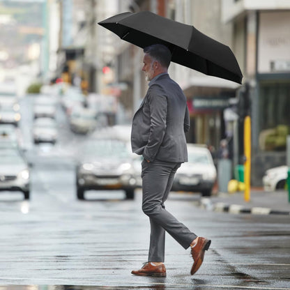 Cuby UV Sun Umbrella Compact Folding Umbrella lightweight Portable Manual Travel Umbrella for Rainproof & 99% UV Protection with Black Anti-UV Coating