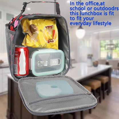 FlowFly Kids Lunch box Insulated Soft Bag Mini Cooler Back to School Thermal - Image 2