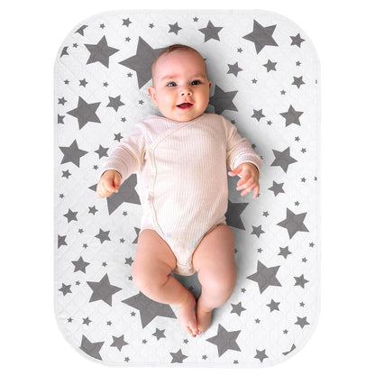 Accmor Baby Diaper Changing Pad, 27" x 20" Waterproof Baby Changing Mat, Wipeable Portable Diaper Changing Pad for Travel