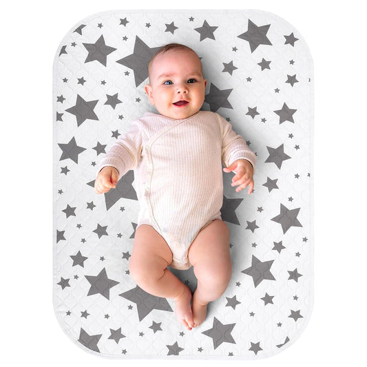 Accmor Baby Diaper Changing Pad, 27" x 20" Waterproof Baby Changing Mat, Wipeable Portable Diaper Changing Pad for Travel