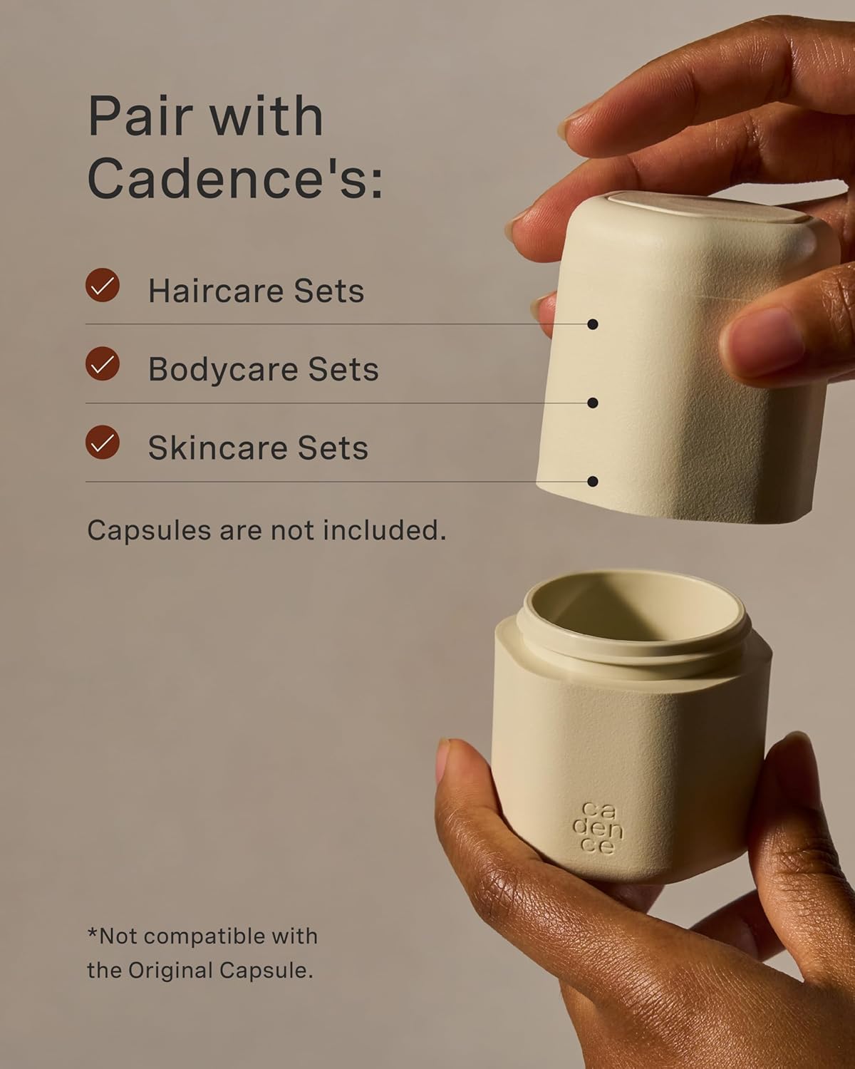 Cadence Extender - Add On to Any Flex Magnetic Containers with Lids,Extension to Travel Bottles for Toiletries - Carry On Travel Essentials For Women/Men - Adds Additional 1.43 fl oz - 3pk, Evergreen